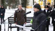 В Клинцах отметили День памяти погибших в Чечне.