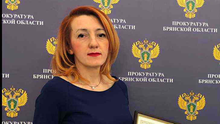 Брянская журналистка награждена Грамотой Генерального прокурора Российской Федерации