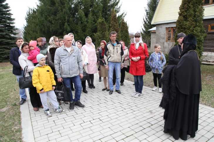 Свято-Успенский женский монастырь принимал особых гостей.