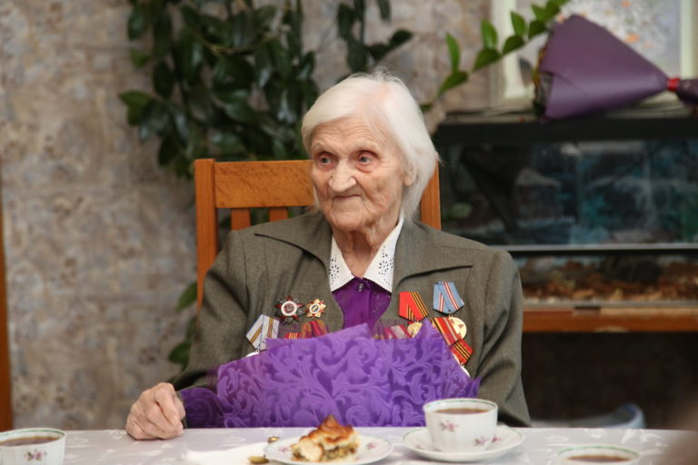 Клинчанка Мария Боровикова отметила 100-летний юбилей!