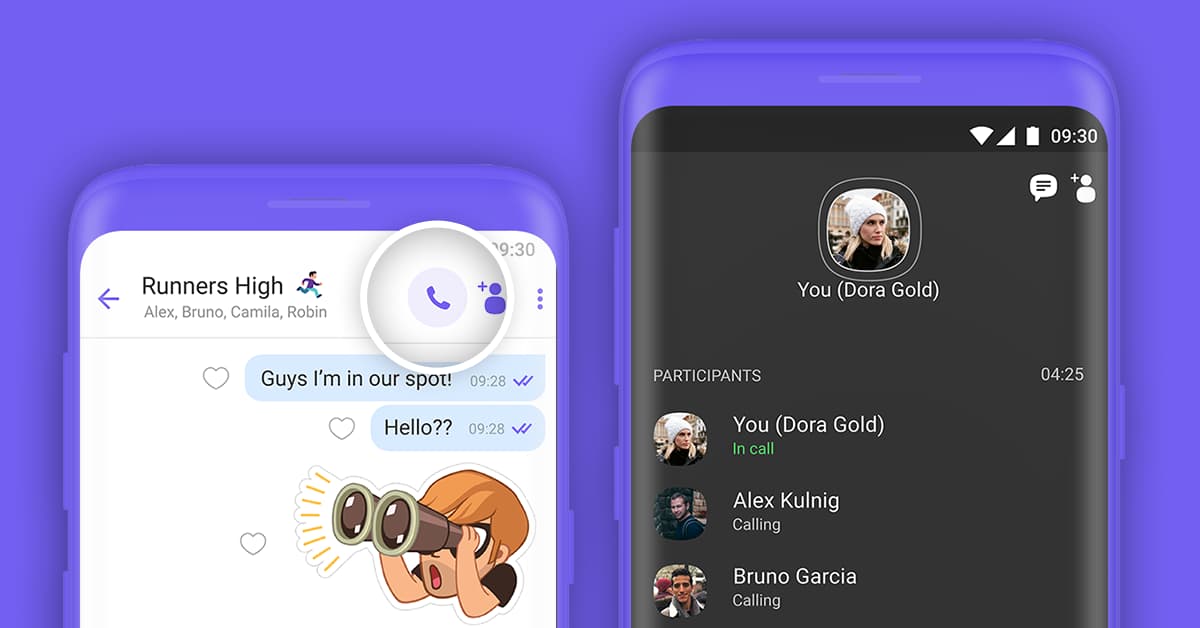 Viber запускает групповые видео-звонки до 20 человек