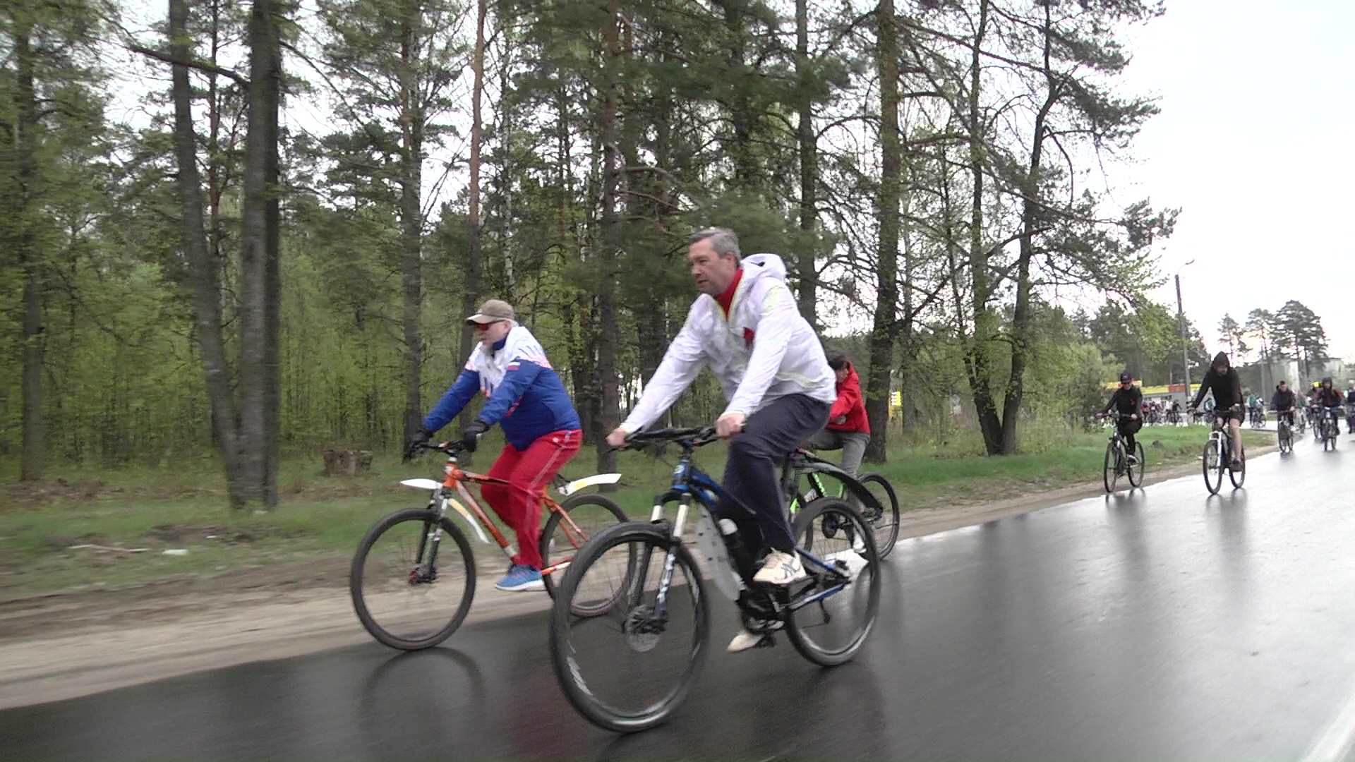 Велопробег, посвященный Дню Победы, состоялся в Клинцовском районе