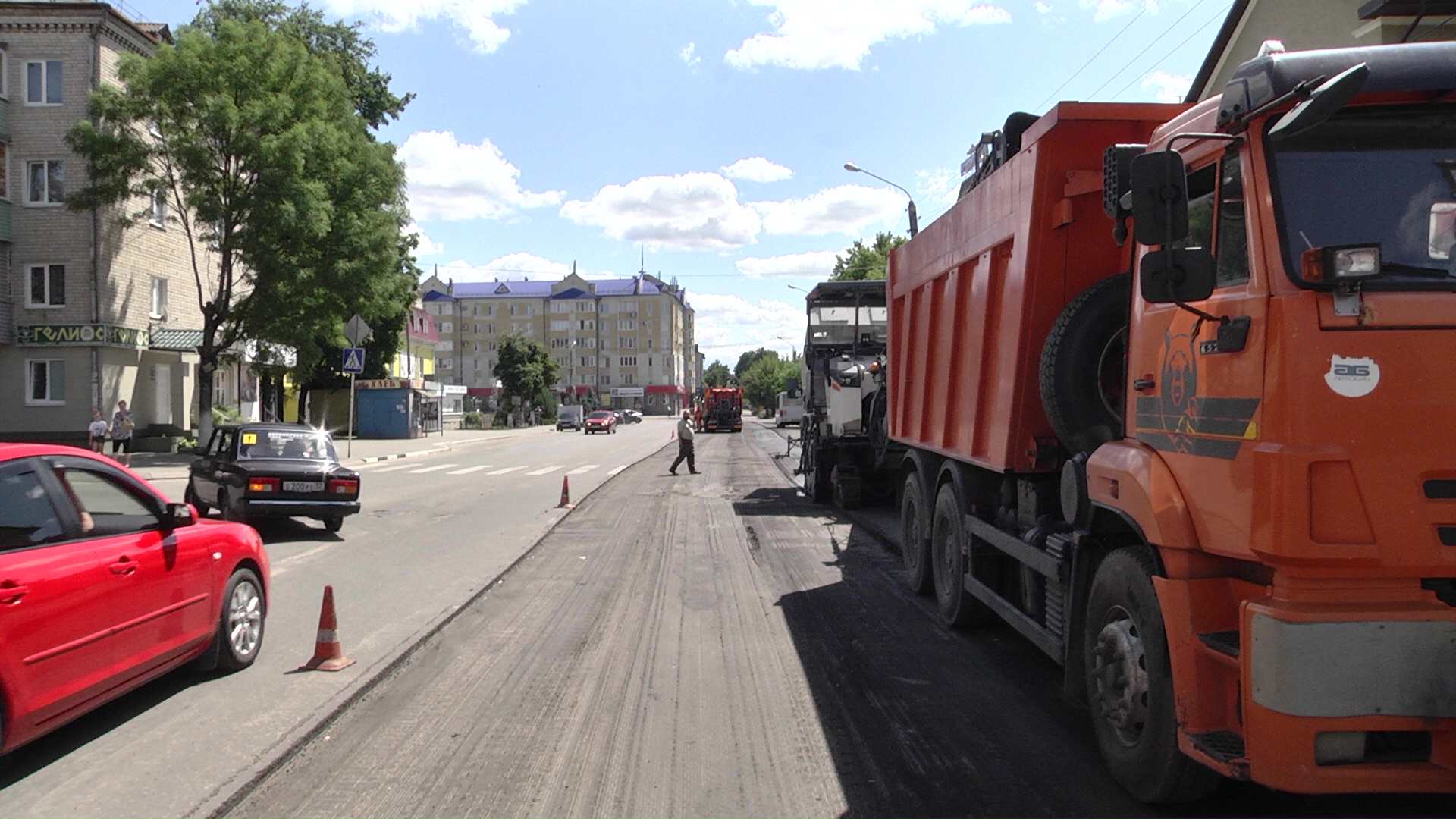 Ремонт дорог в Клинцах